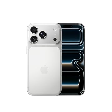 Apple iPhone 17 Pro 512 GB: 15.93 cm (6.3″) Display with Promotion up to 120Hz, A19 Pro Chip, Breakthrough Battery Life, Pro Fusion Camera System with Center Stage Front Camera; Silver