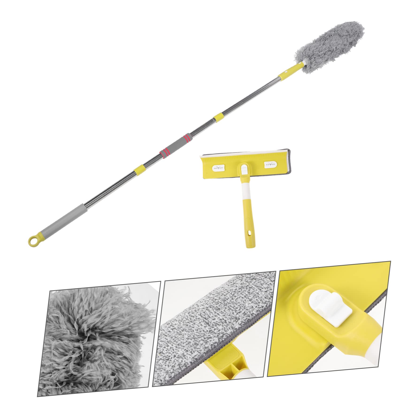 Plumeau Extensible Rallonge pour Nettoyage Ménager