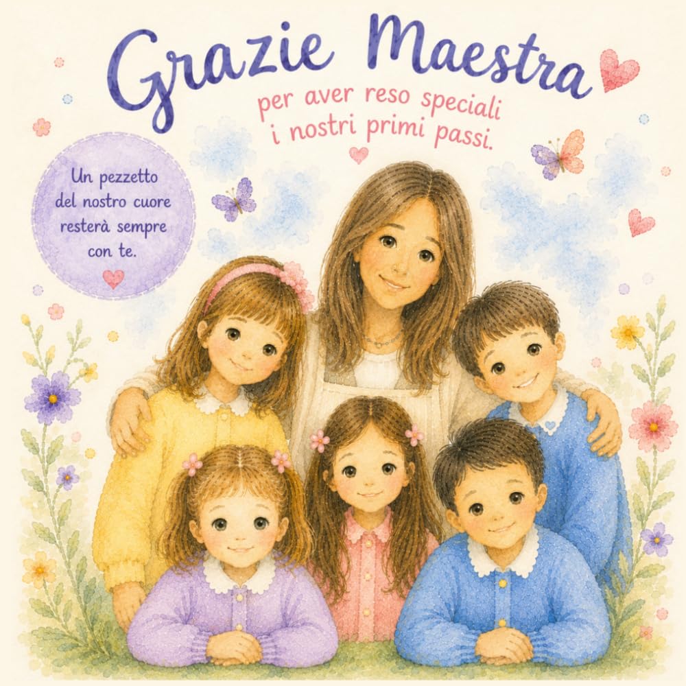 Grazie Maestra Roberta: Per aver reso speciali i nostri primi passi alla scuola materna