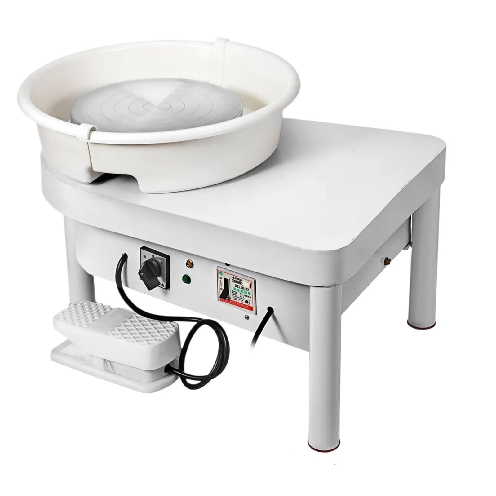 Tornio Elettrico for Ceramica da 25 Cm, Macchina for 350 W, for Fai Te Realizzato con Cura Meticolosa