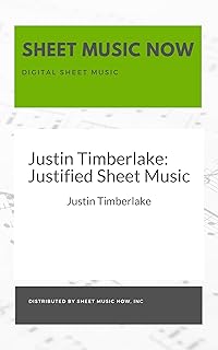 Justin Timberlake: Justified Sheet Music