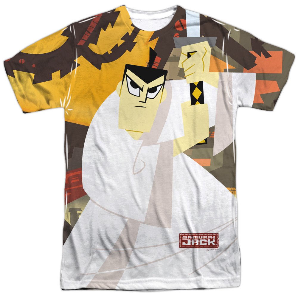 Samurai Jack Eternal Foes (Front Back Print) Mens Sublimation Shirt