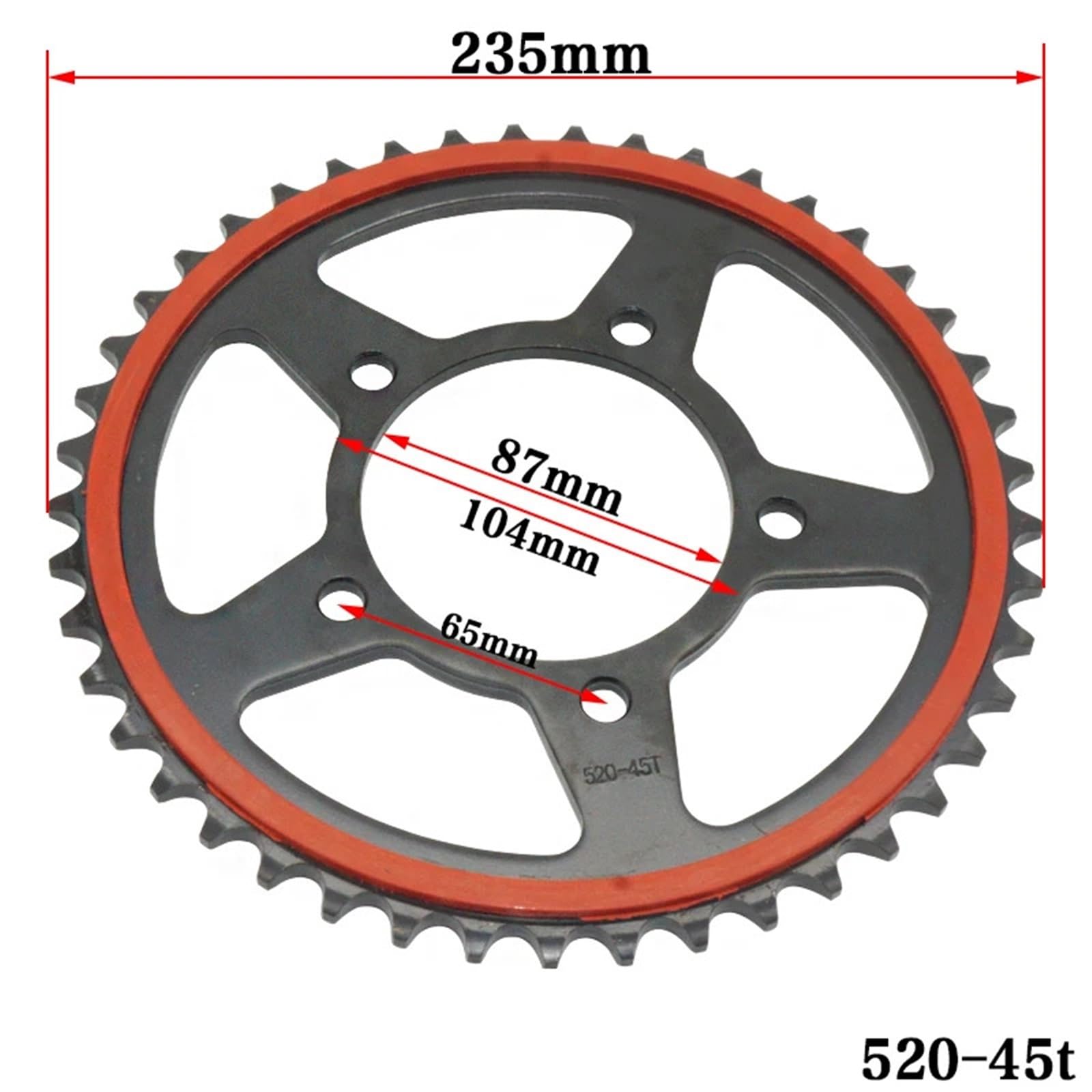 Zębatka motocyklowa Do GW250 DL250 GSX250R