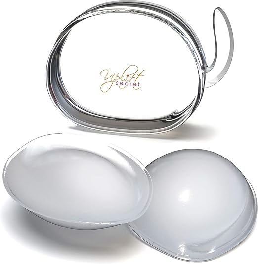 Silicone Bra Inserts Clear Gel Push Up Breast Pads Bra Padding Bust