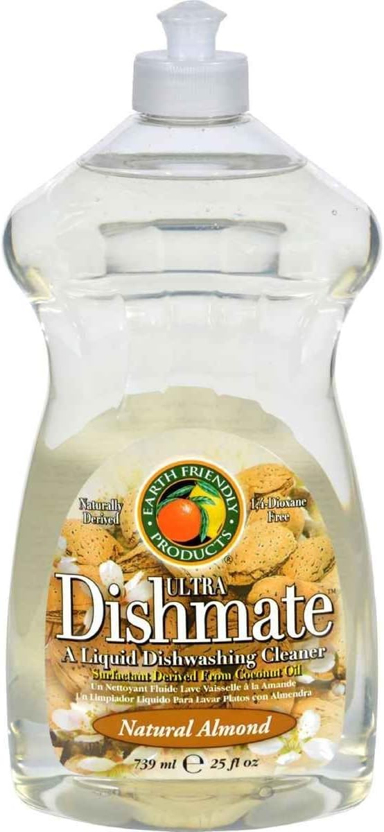 Earth Friendly Products Dishmate, Almond 25.00 OZ (Pack of 6)