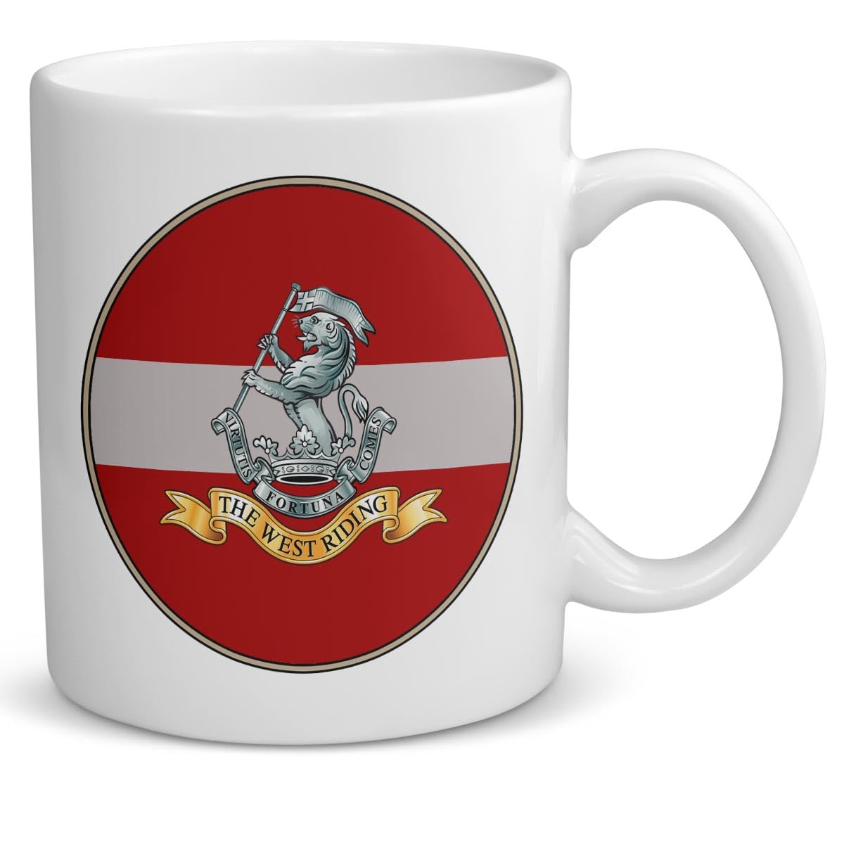 Badges On Mugs The Duke of Wellington's Regiment Personalised Mug