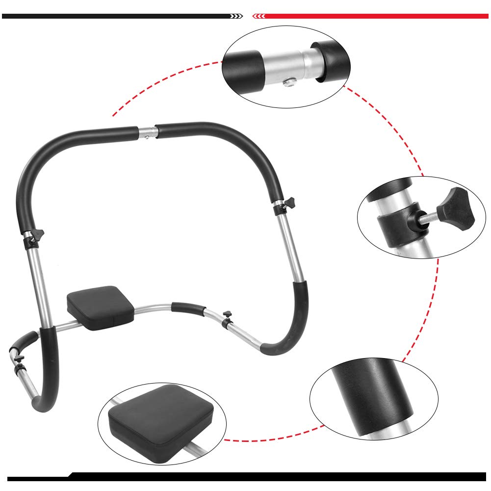 Ejoyous Bauchtrainer Bauchmuskeltrainer, AB Roller Bauch Trainer Fitnessgerät AB Bauch Roller Trainingsberät Bauchtrainer Rücken Bauch Fitness Trainer Muskel