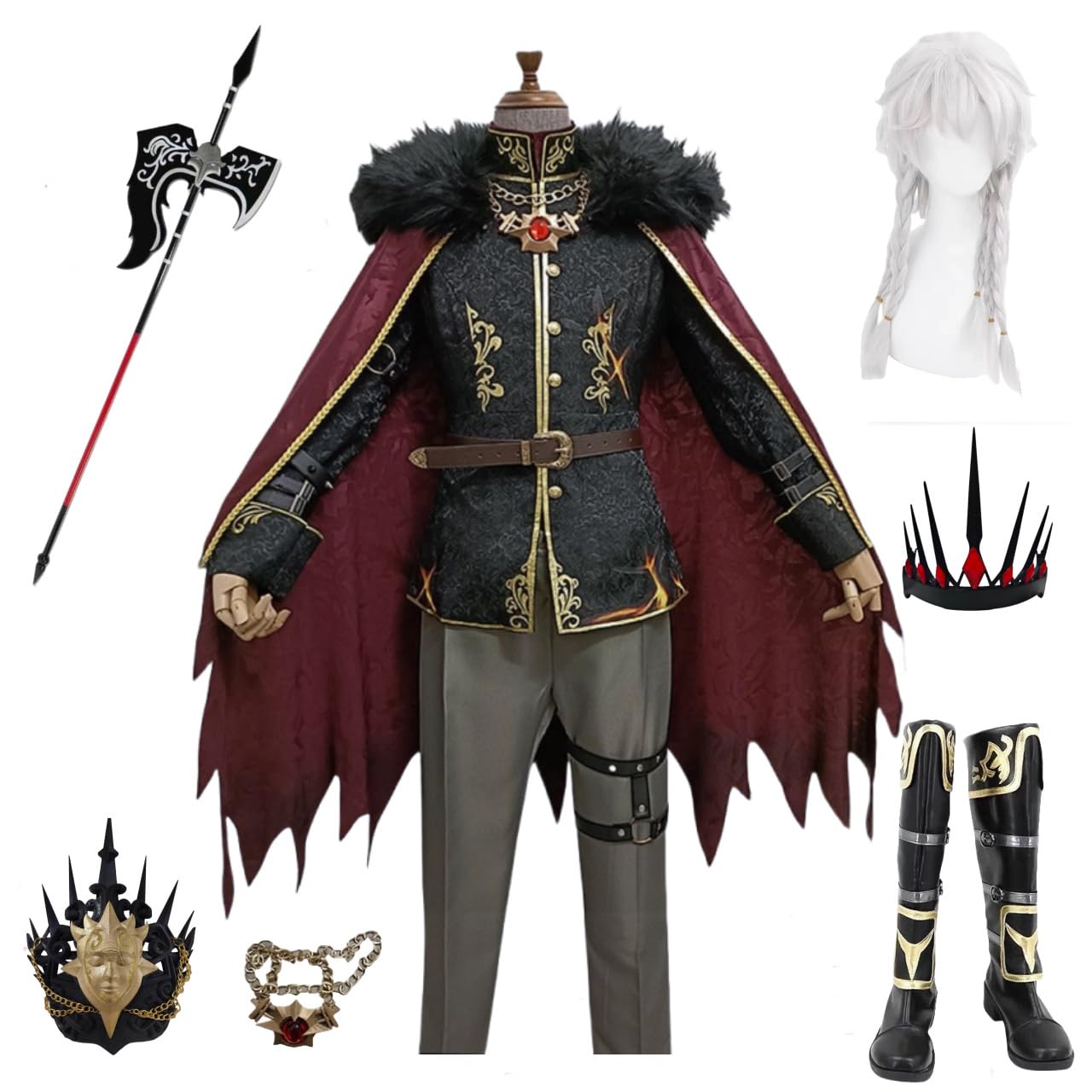 Amazon.co.jp: Camlia 第五人格 夜の番人(イタカ) 日を蝕む者 コスプレ  