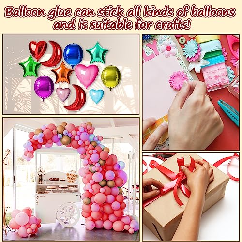 600PCS Glue Balloon Dots, Removable Sticky Spots, Extra Strong Glue Dots Double Sided for Birthday Party, Wedding, Christmas Decorations and DIY Scrapbooking Craft - Image 6