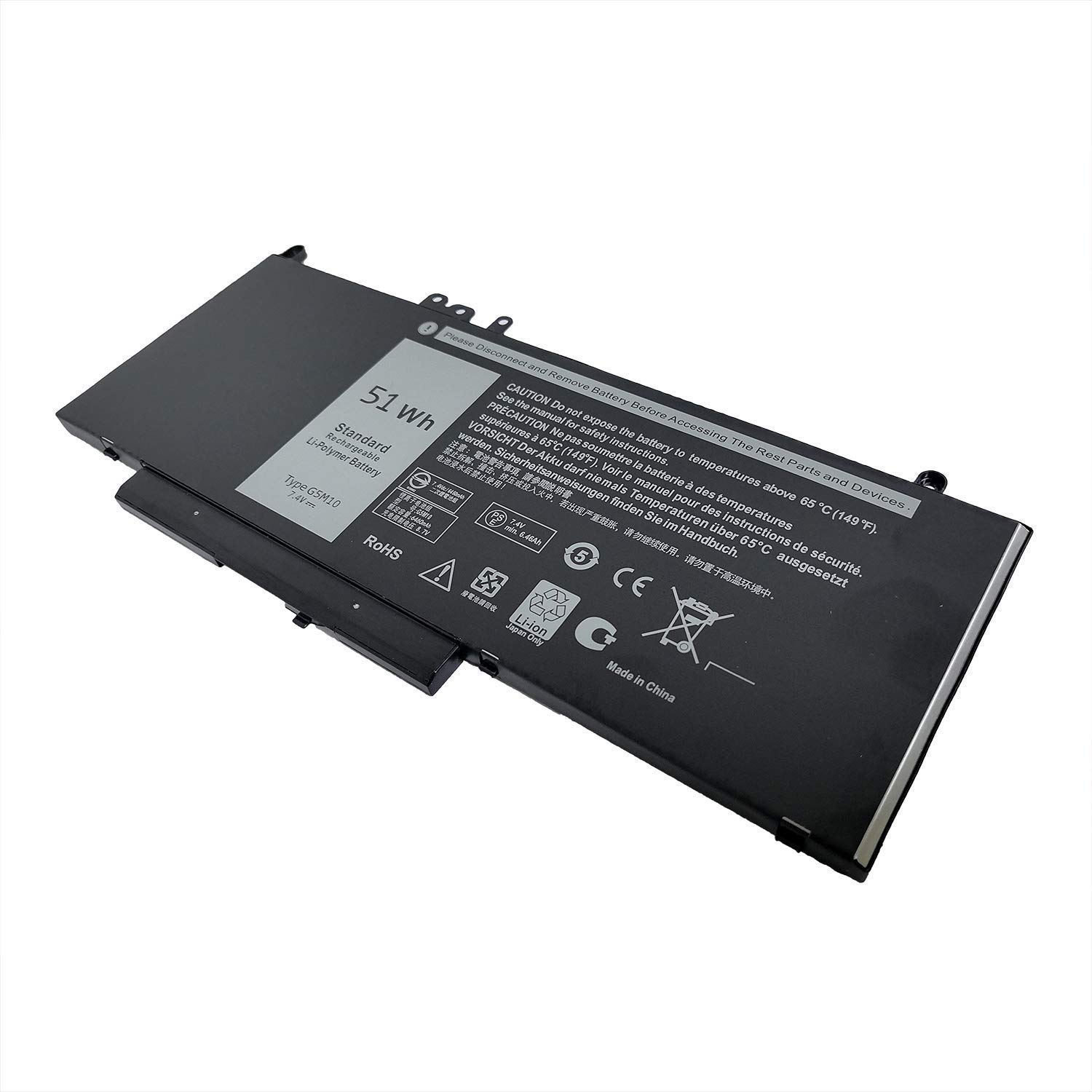 TravisLappy Replacement Laptop Battery Compatible for Dell Latitude E5450 E5470 E5270 6MT4T DP/Ns: 7V69Y; TXF9M; 79VRK, 06MT4T (B08WCRNPQ9) Amazon Price History, Amazon Price Tracker