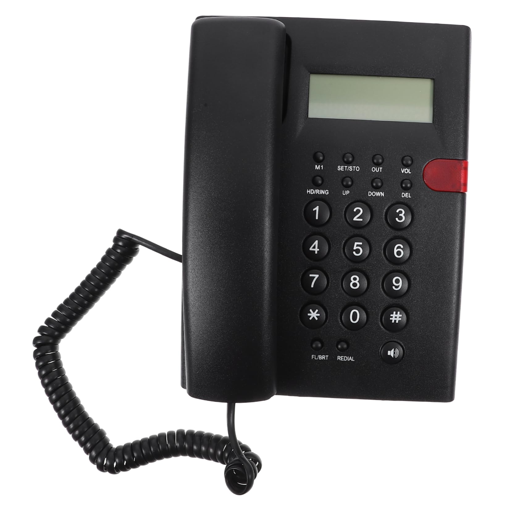 Telefono Fisso Tasti Grandi per Casa e Ufficio Facile da Usare per Anziani e Adolescenti Design Raffinato e Costruzione Duratura