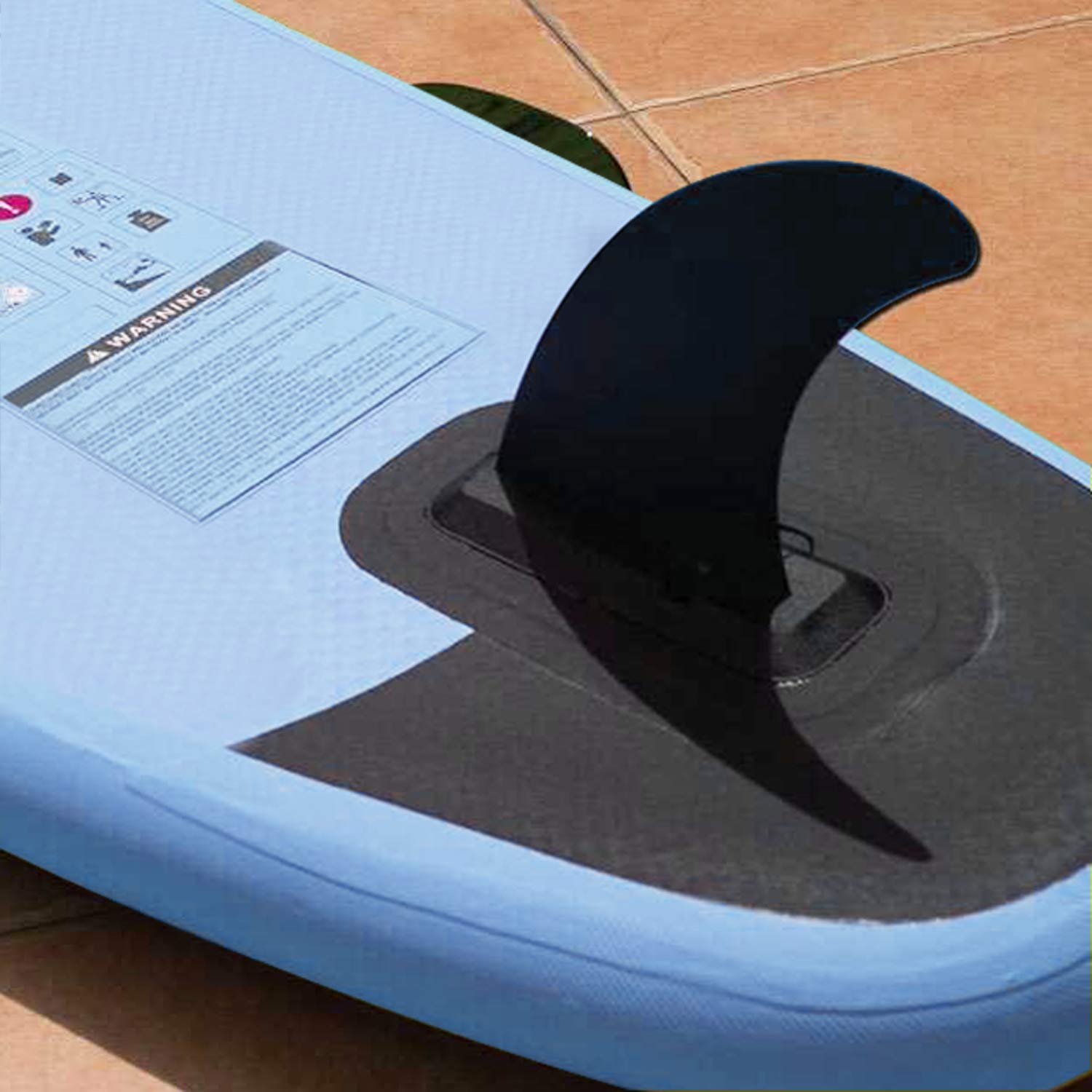 Quillas Surf,Aleta Tabla Paddle Surf,Sup Quilla Central Desmontable para Surfboard,Longboard,Stand Up Paddlboards
