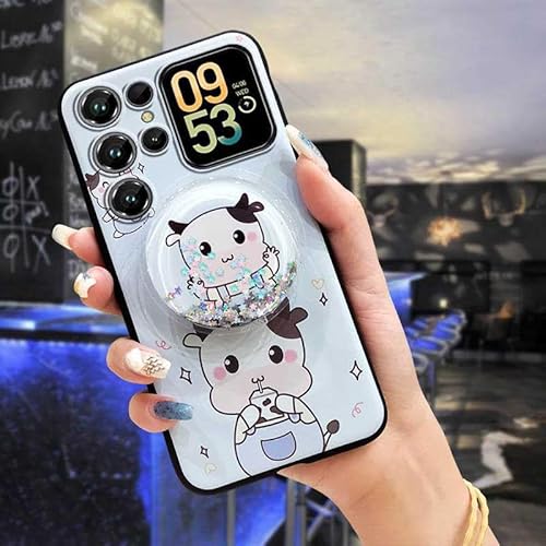 Phone Case Compatible with Oukitel C62/C62Pro, Cartoon Simplicity TPU Design Anti-knock Rotatable stand Back Cover Protective Du