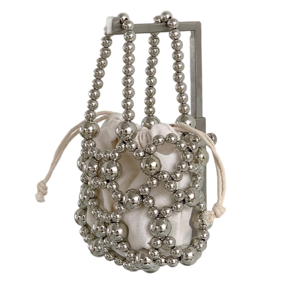 Sac cordon de serrage à perles parfait pour vos soirées d'été - 8