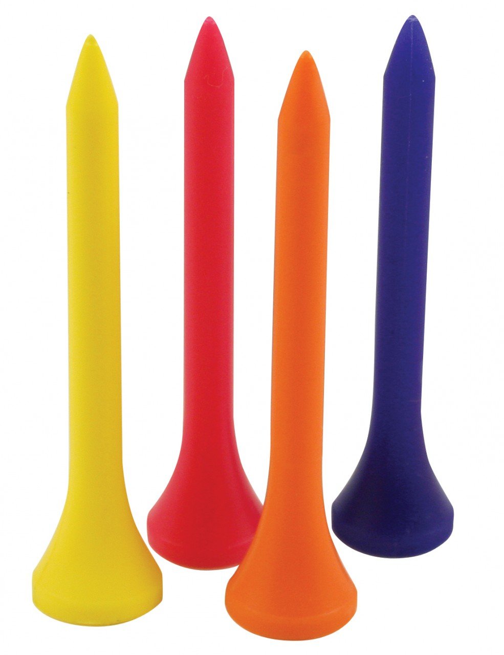 GOGO GOLF EXTRA LONG PLASTIC GOLF TEES. PACK OF 16