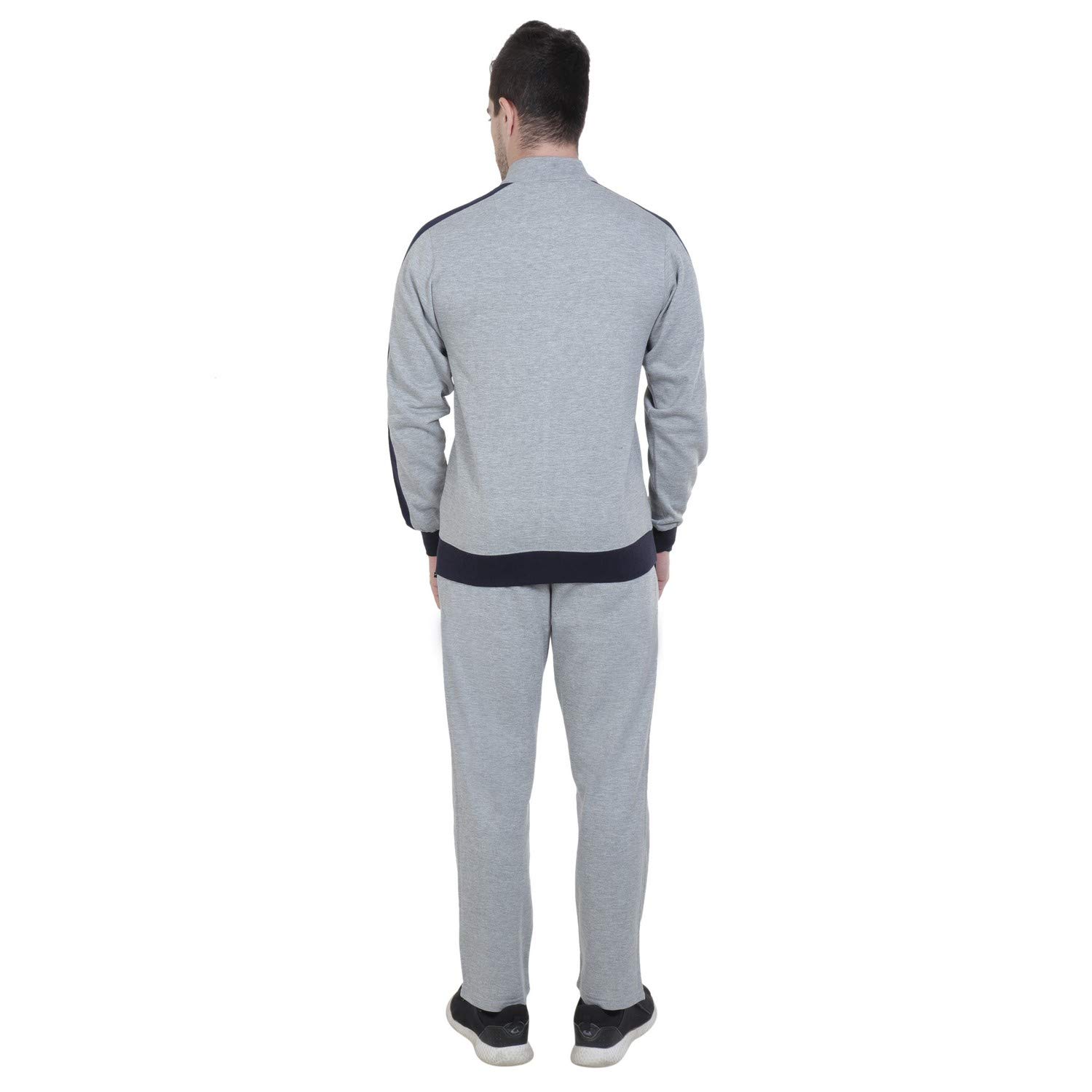 Matelco Men's Wool Tracksuit (AD07TS13_Grey_X-Large) 2