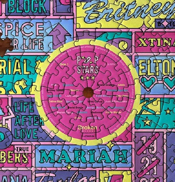 Amazon | Luckies of London | ジグソーパズル | ビニールレコード型