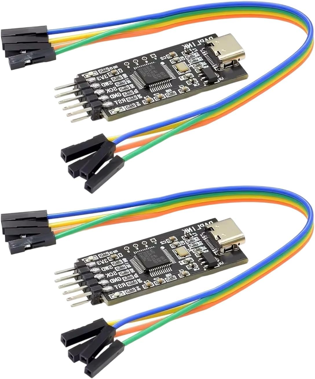 SWD Debugger Programmer With Offlines Download DriverFree USB Type C For Embeddeds Development DAPLink Programmer For Systems