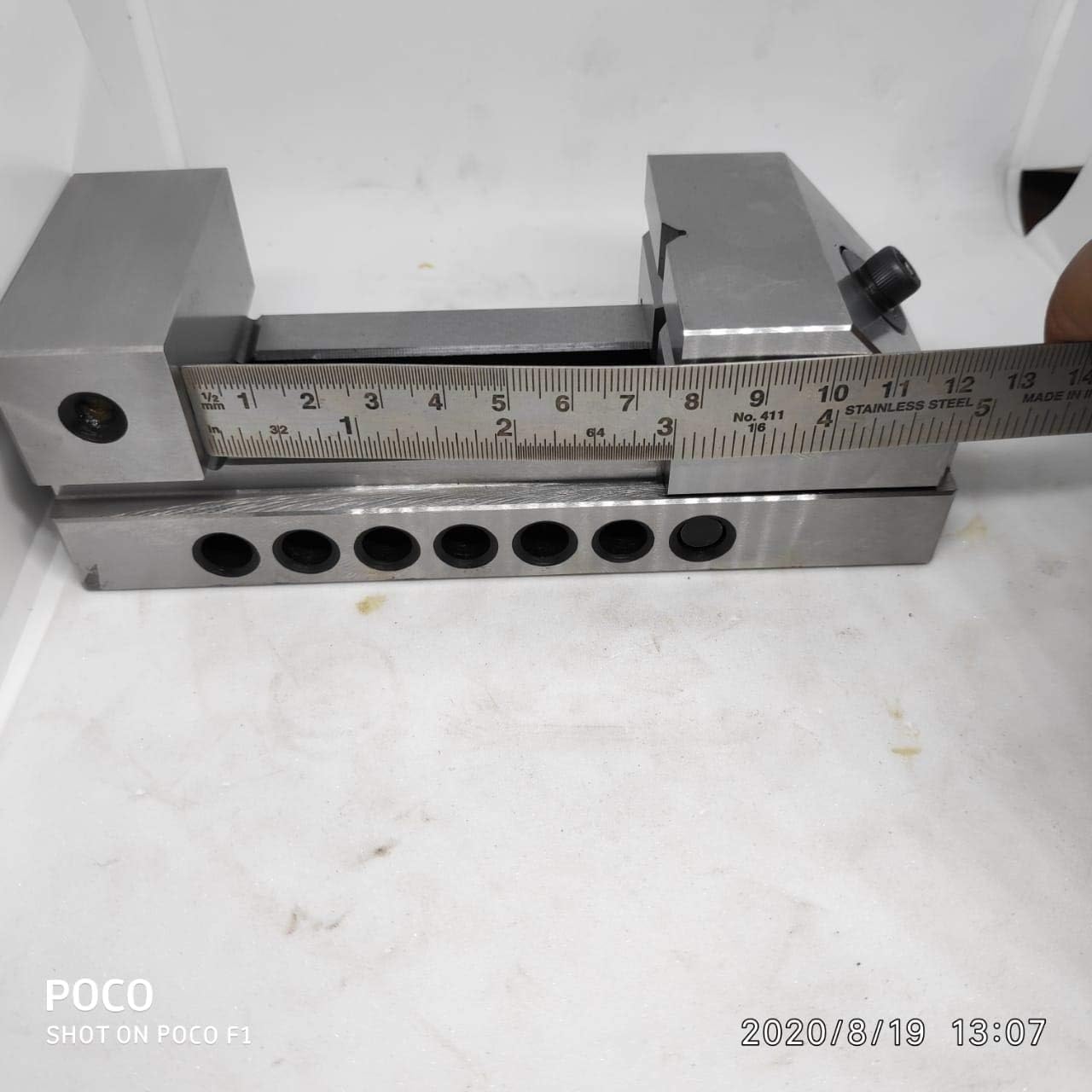 2" Precision Steel Grinding Toolmaker vice Fast Moving Machine CNC Gad Tongs for Surface Grinding Milling EDM Machine 75mm jaw opening Hardened Ground 1