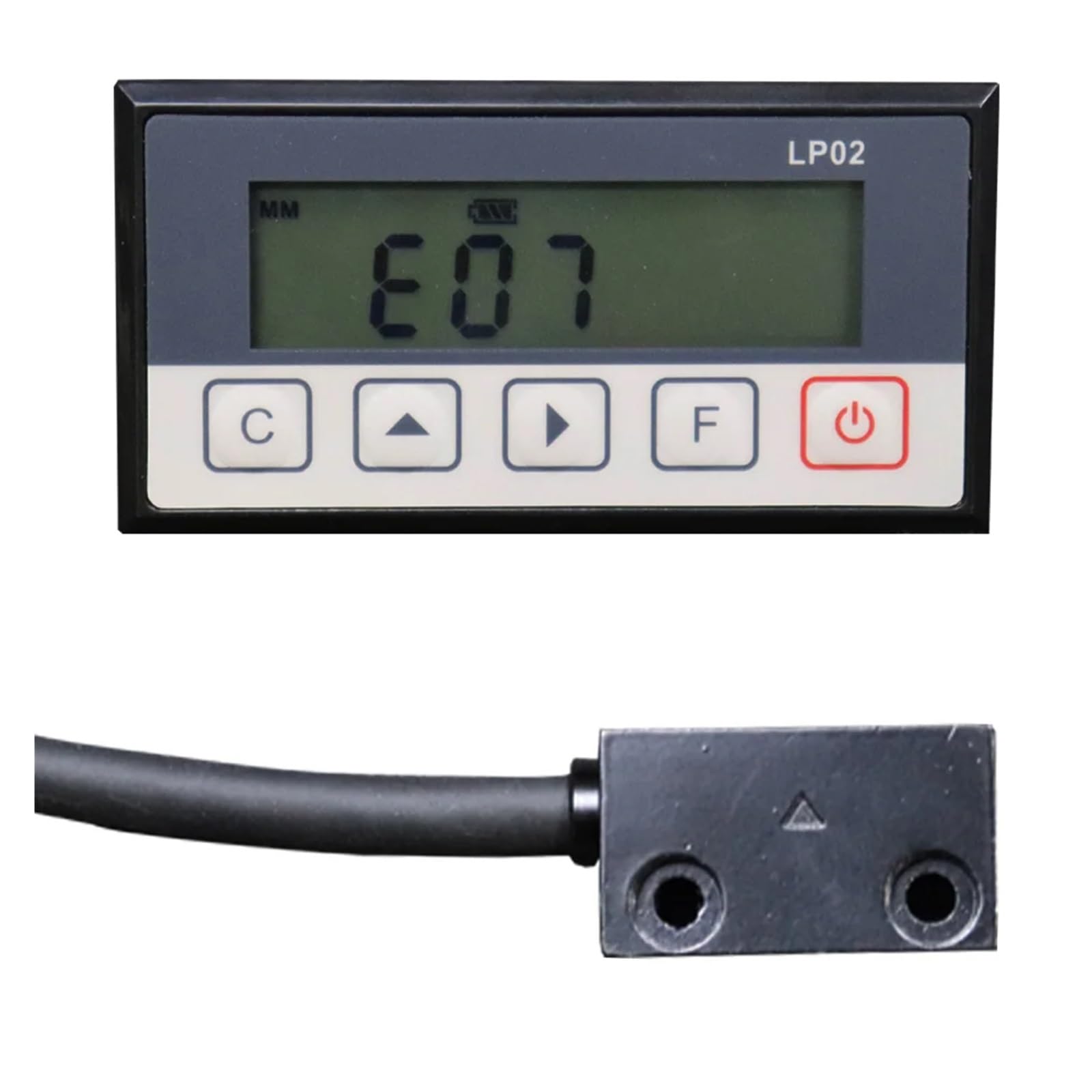 Règles Linéaires, Écran LCD 7 Bits Lp02, Ensemble/Capteur/Balance Magnétique Numérique pour Machines De Fraisage, De Meulage Et De Découpe du Bois(1 M Set-1)