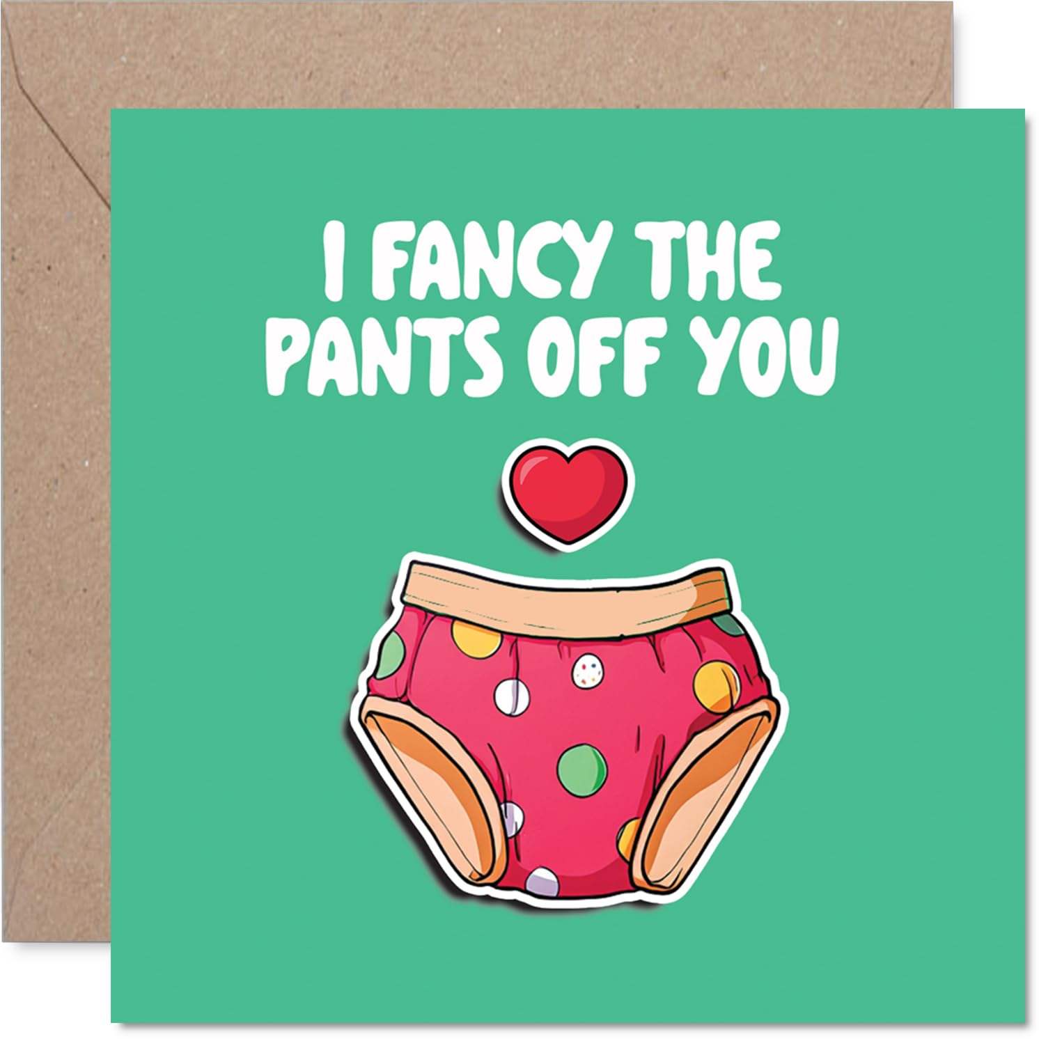 Funny Anniversary Card - Fancypants - Cheeky Happy Anniversary Card for Women Men, 145mm Joke Humour Anniversaries Greeting Cards