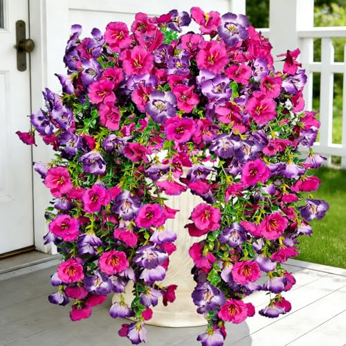 50% Off YILIUFA Artificial Hanging Flowers for Outdoors - Image 2