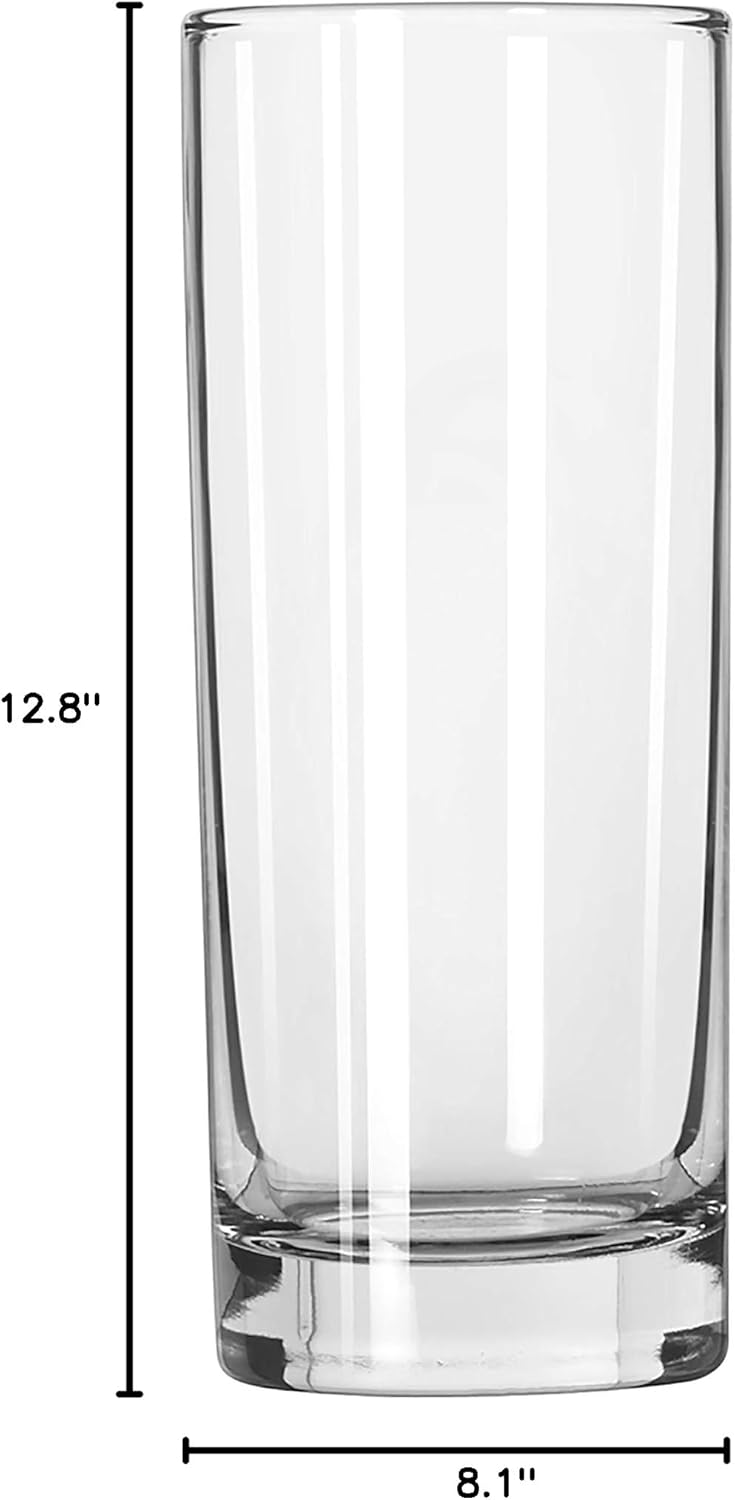 Libbey 2310 Lexington 10.5 Ounce Tall Hi-Ball Glass - 36 / CS
