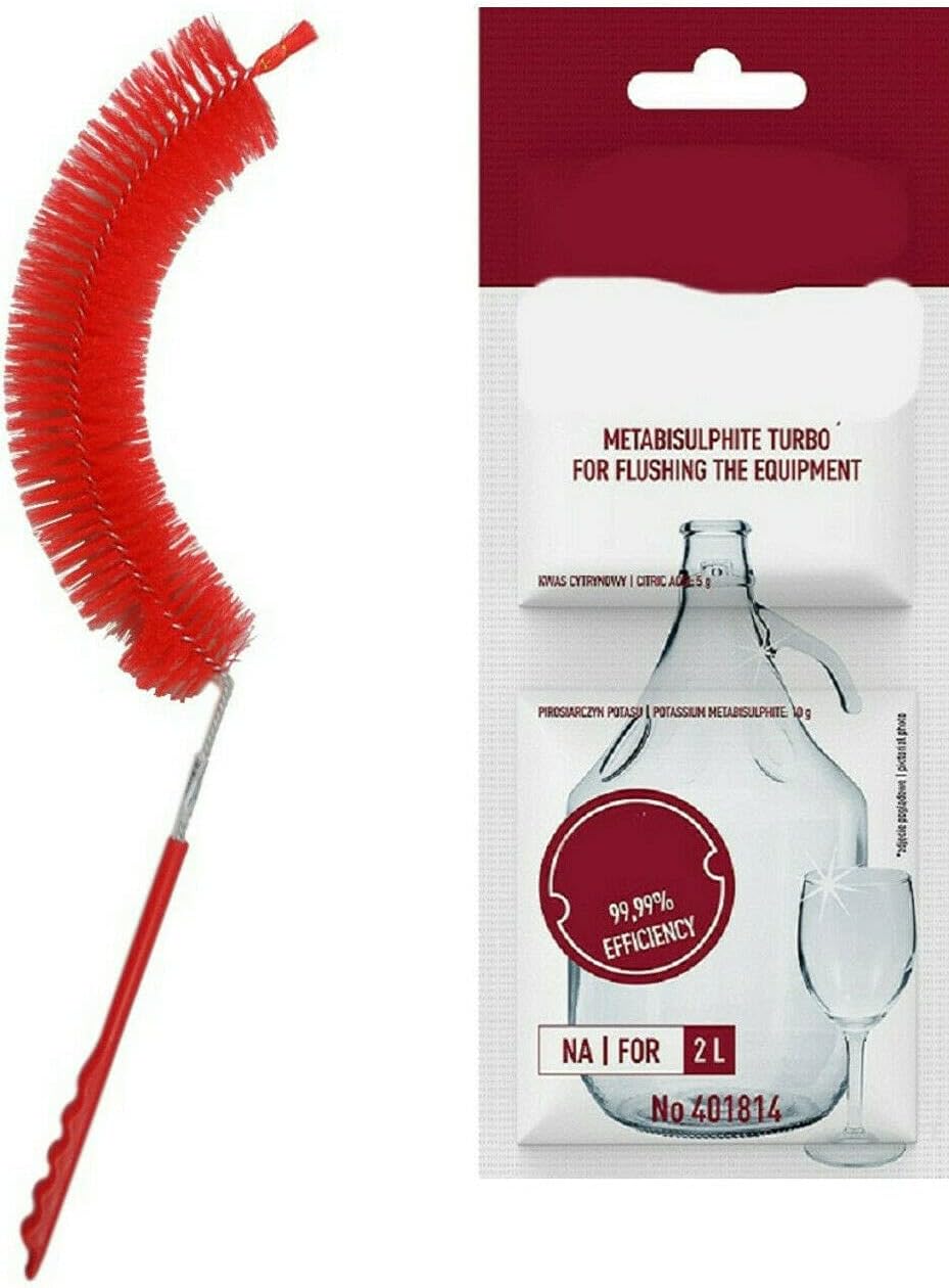 Flaschenbürste Lang 61cm - Ideal Für Ballons & Fermenter