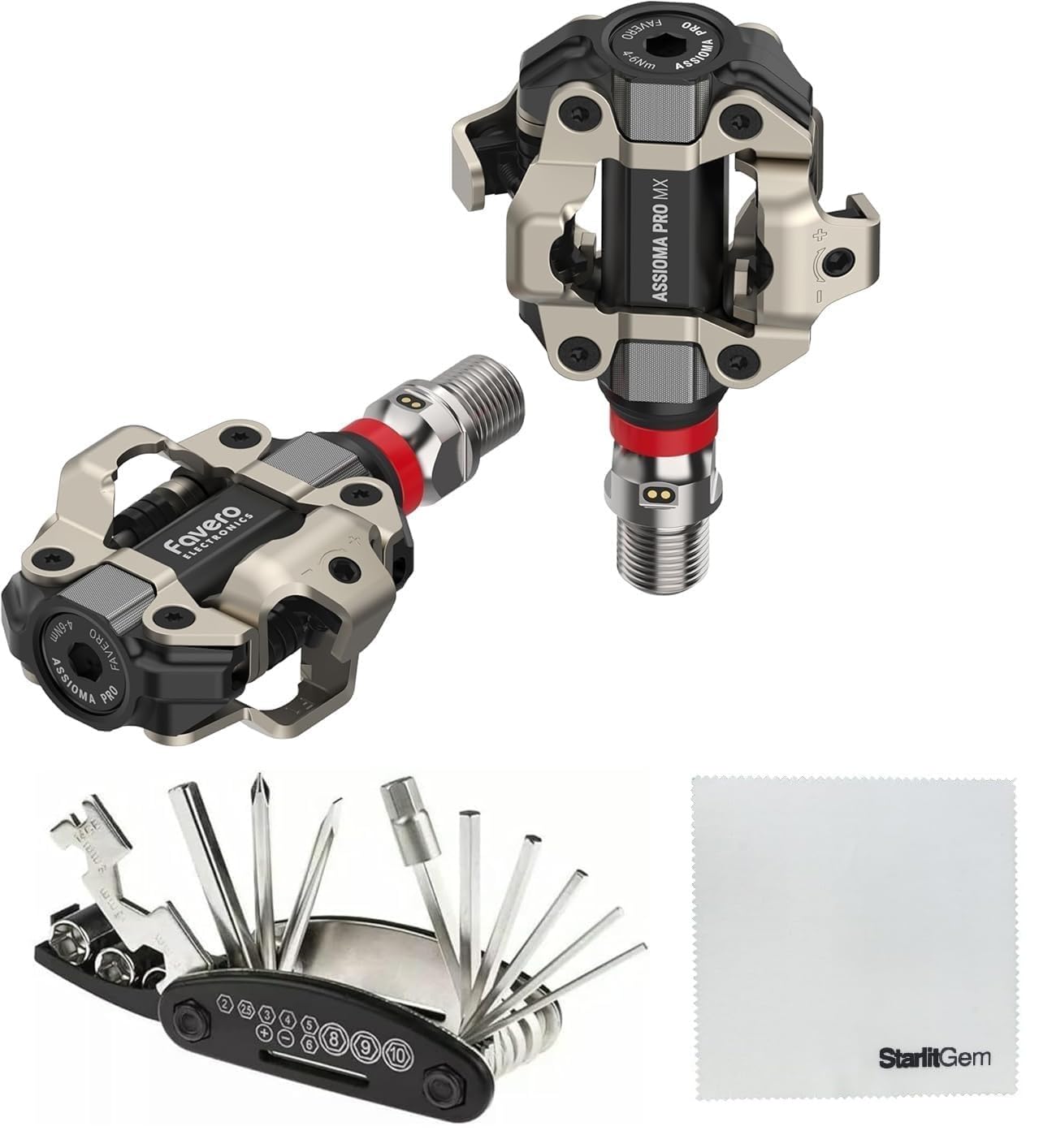 Amazon.com : Favero Assioma PRO MX-2 Dual-Sided Power Meter Pedals