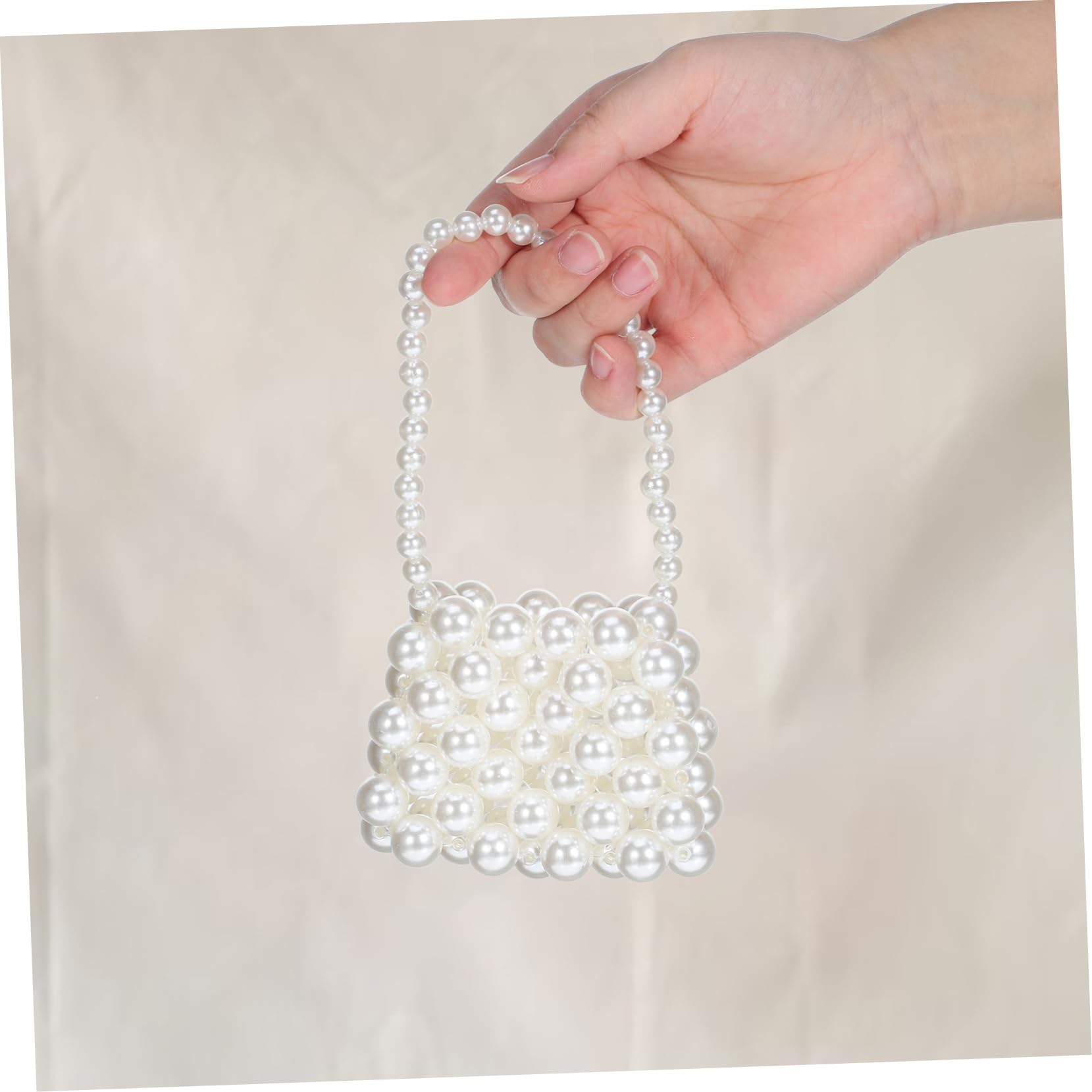 Bolso De Rafia Bolso De Mano De Rafia Metu00e1lica Tejida A