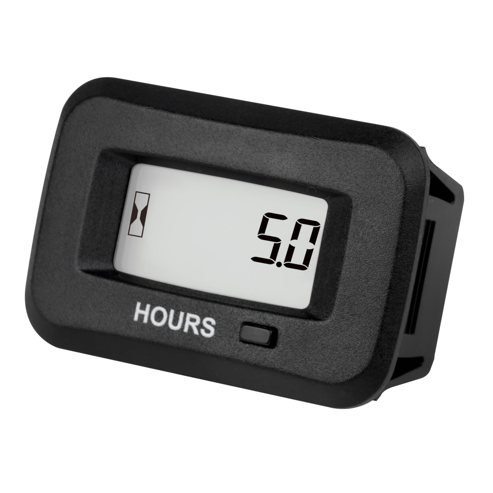 Contatore Ore Funzionamento NInE-ROnG - LCD Digitale Per Generatori, Motoseghe E Attrezzi