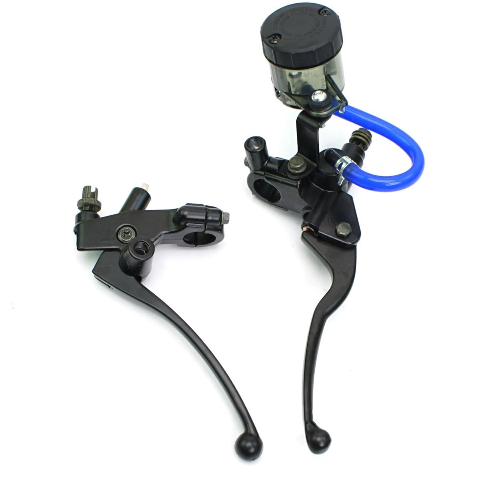 Iukmr Ab Motorcycle Clutch Brake Lever Universal 22Mm 7/8 Motorcycle Hydraulic Brake Master Cylinder Clutch Reservoir Levers Motocross(Ab)