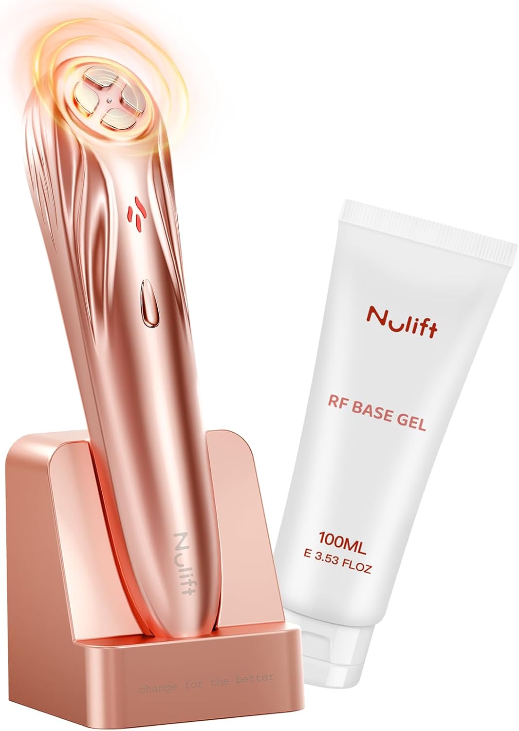 Radio Frequency Skin Tightening Device, Professional Wireless Home RF Skin Tightening Face Machine, 3 Levels for Smooth Fine Lines, Lifting, Firming