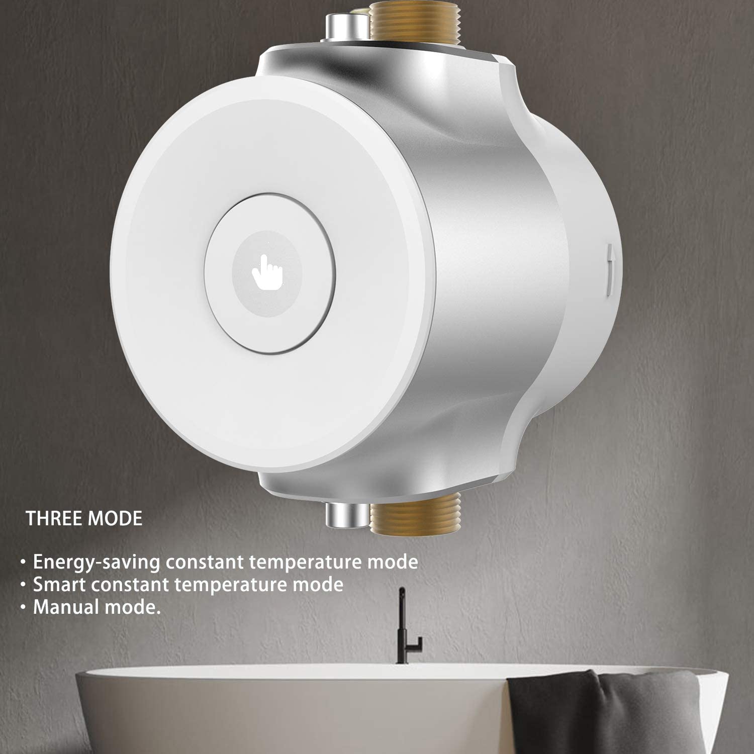 Amazon.com: PROZRTED Smart Instant Hot Water Recirculating Pump System 3  speed with Bulit-in Thermostat HBS24-12A 145 PSI 24V DC 6.6 GPM : Patio,  Lawn u0026 Garden