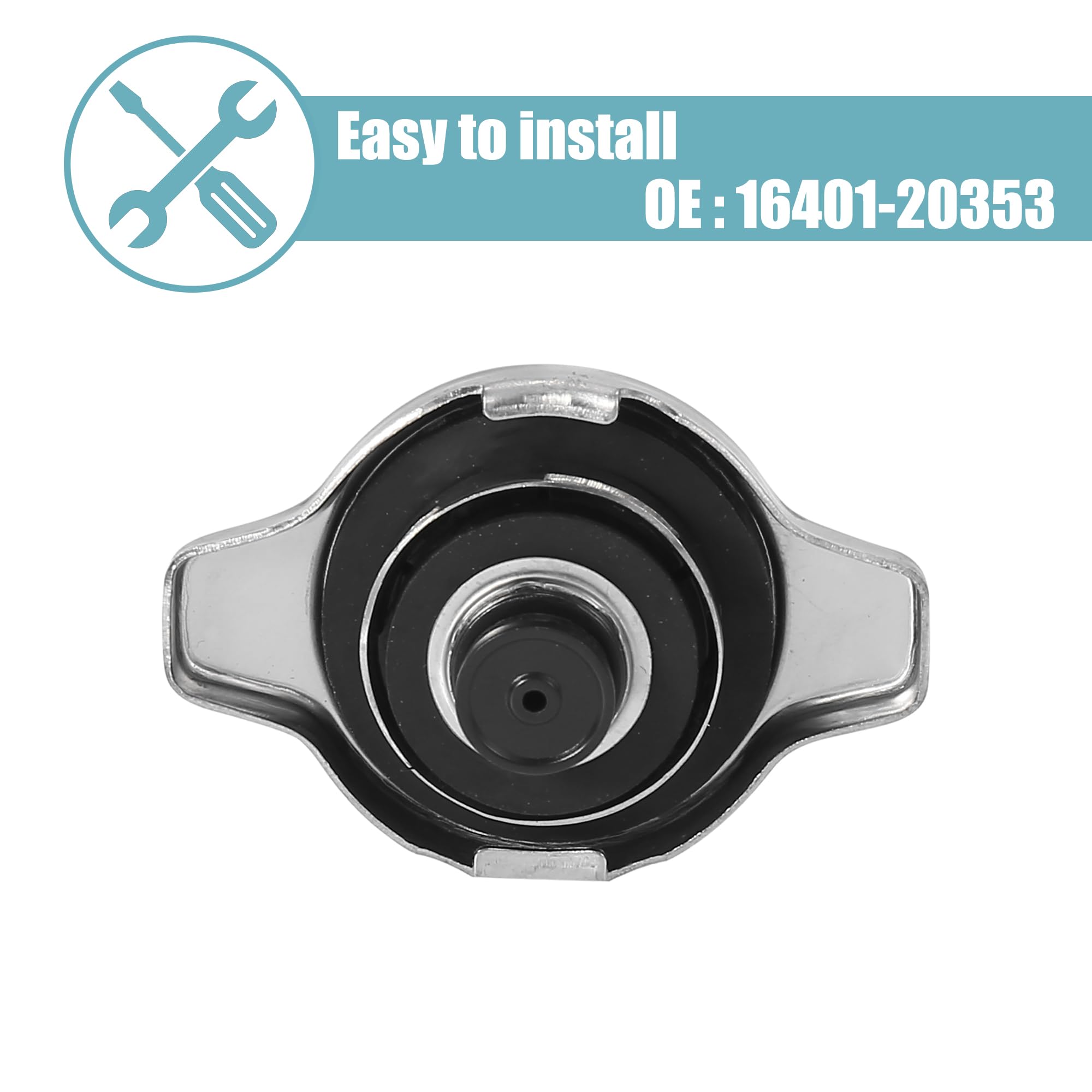 Amazon.com: X AUTOHAUX 16401-20353 Radiator Coolant Recovery Cap