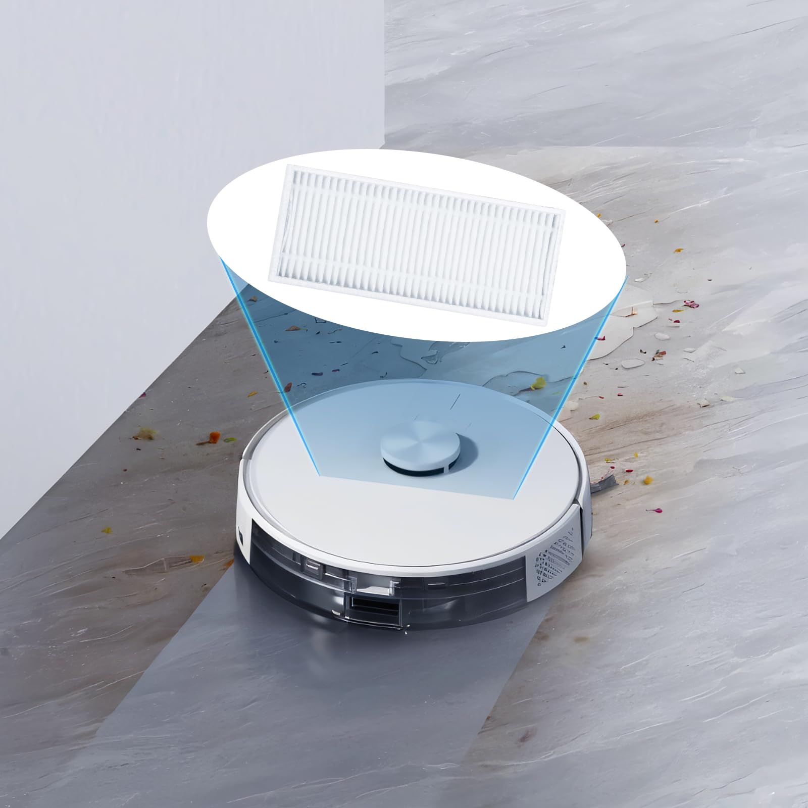 Kit de nettoyage pour EZVIZ RE4 Plus RE5 Plus avec brosse principale et