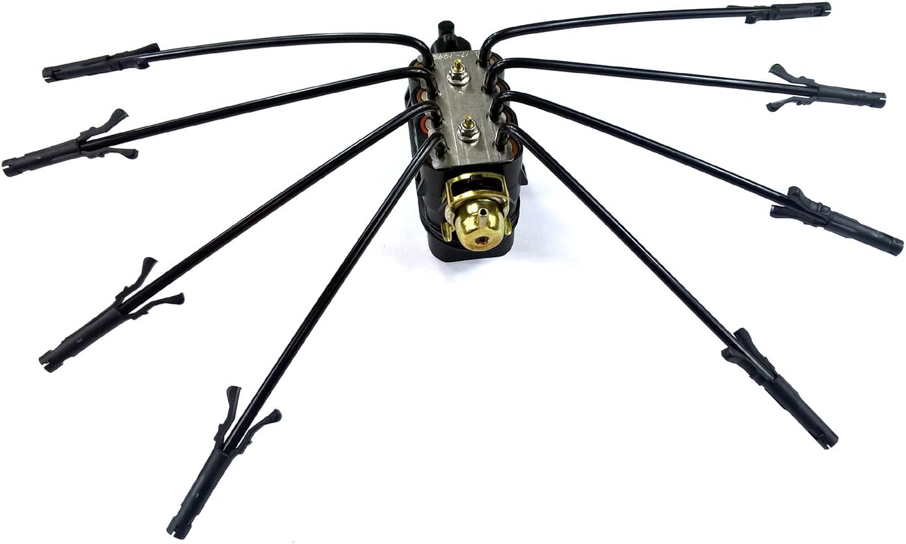 Vortec Spider Fuel Injector Assembly – Compatible with Chevrolet/GMC 5.0L 5.7L V8 Engines (1996–2000) – Injector Assembly Only with Fuel Regulator and Viton O-Rings