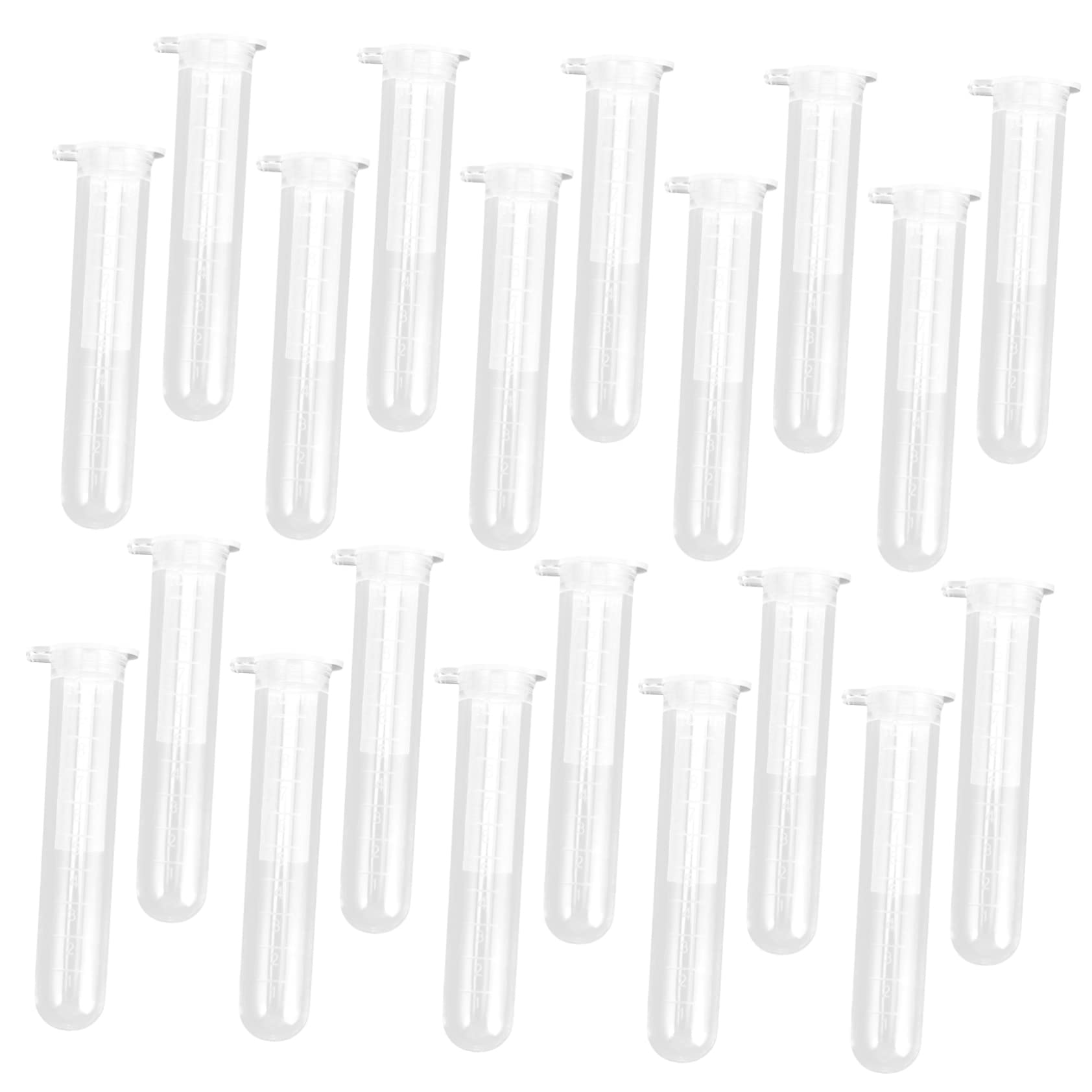 Ciieeo Provetta da Centrifuga 10ml in Plastica Scala, 200 Pezzi
