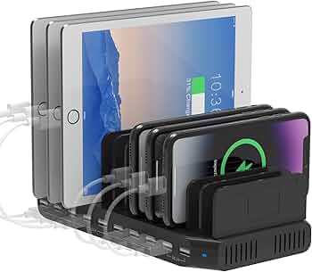 Amazon | Alxum USB充電ステーション 10*USB Aポート 60W ipad