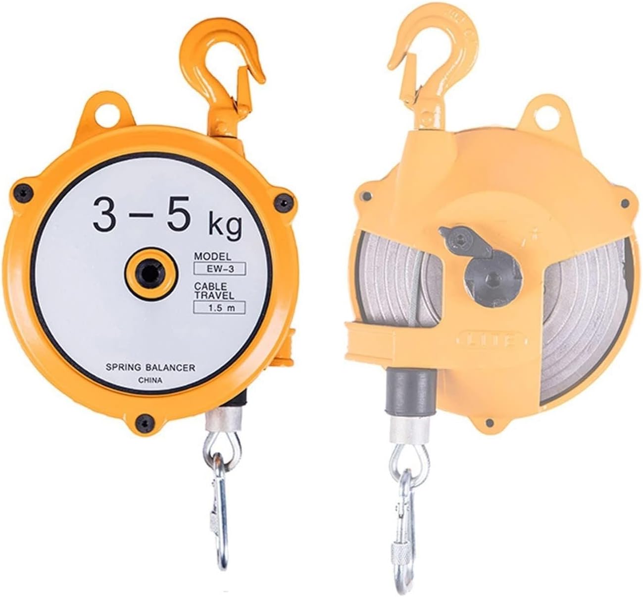 Spring Balancer, Adjustable Spring Balancer Tool Holder with Alloy Steel Hook, Tool Balancing Lifting Jack for Factory and Workshop, Reduce Personnel Fatigue, 1-3/3-5/5-9kg (Size : 1-3kg)