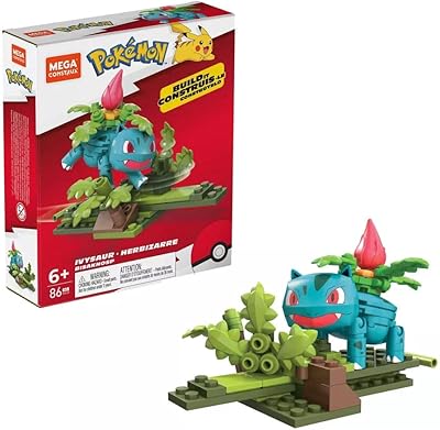 Mega Construx Pokemon Ivysaur 86 Pieces
