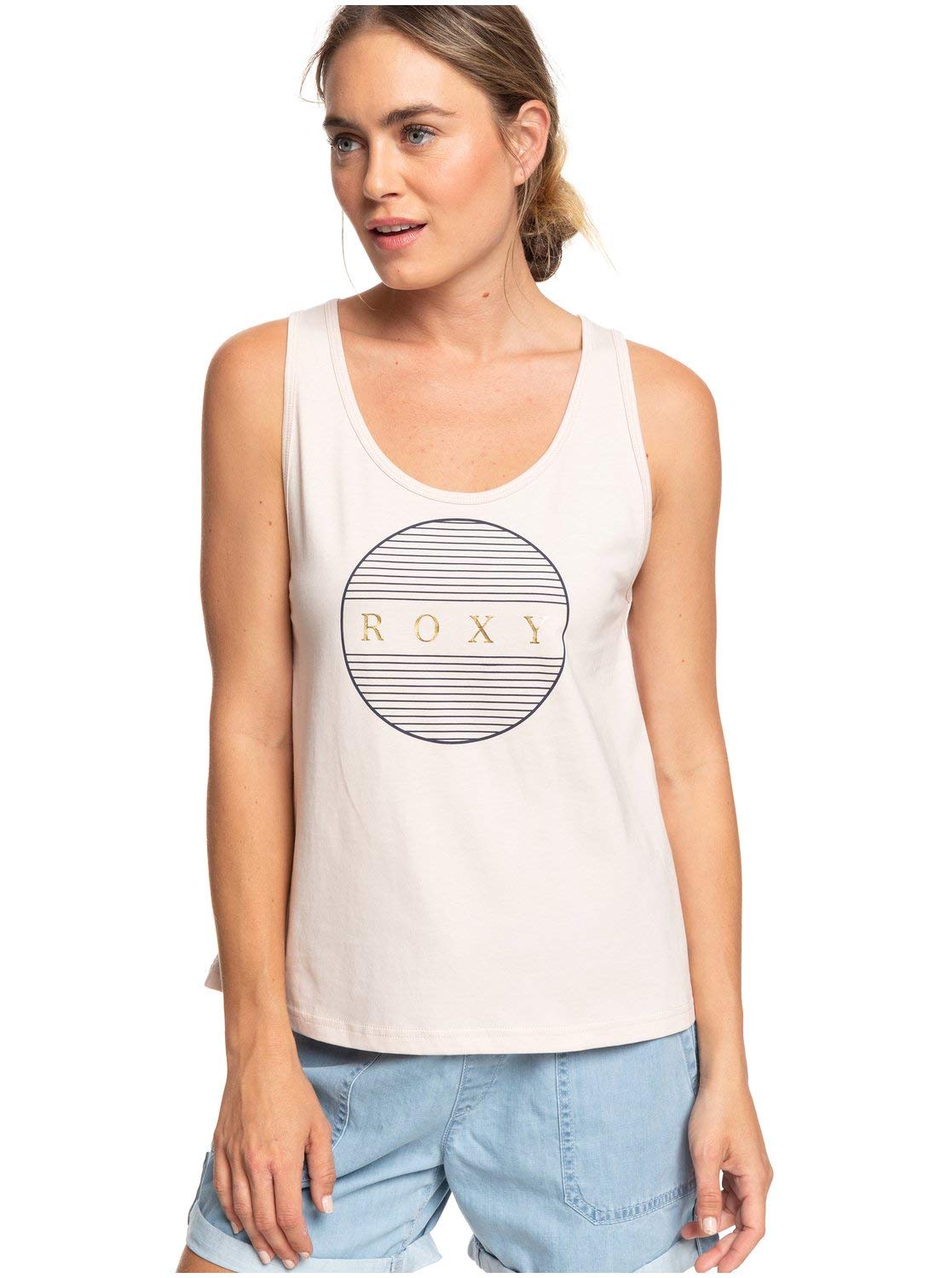 Roxy Women's Closingcorpo J Tees Mdt0 Vest Top, Peach Blush, XXS UK
