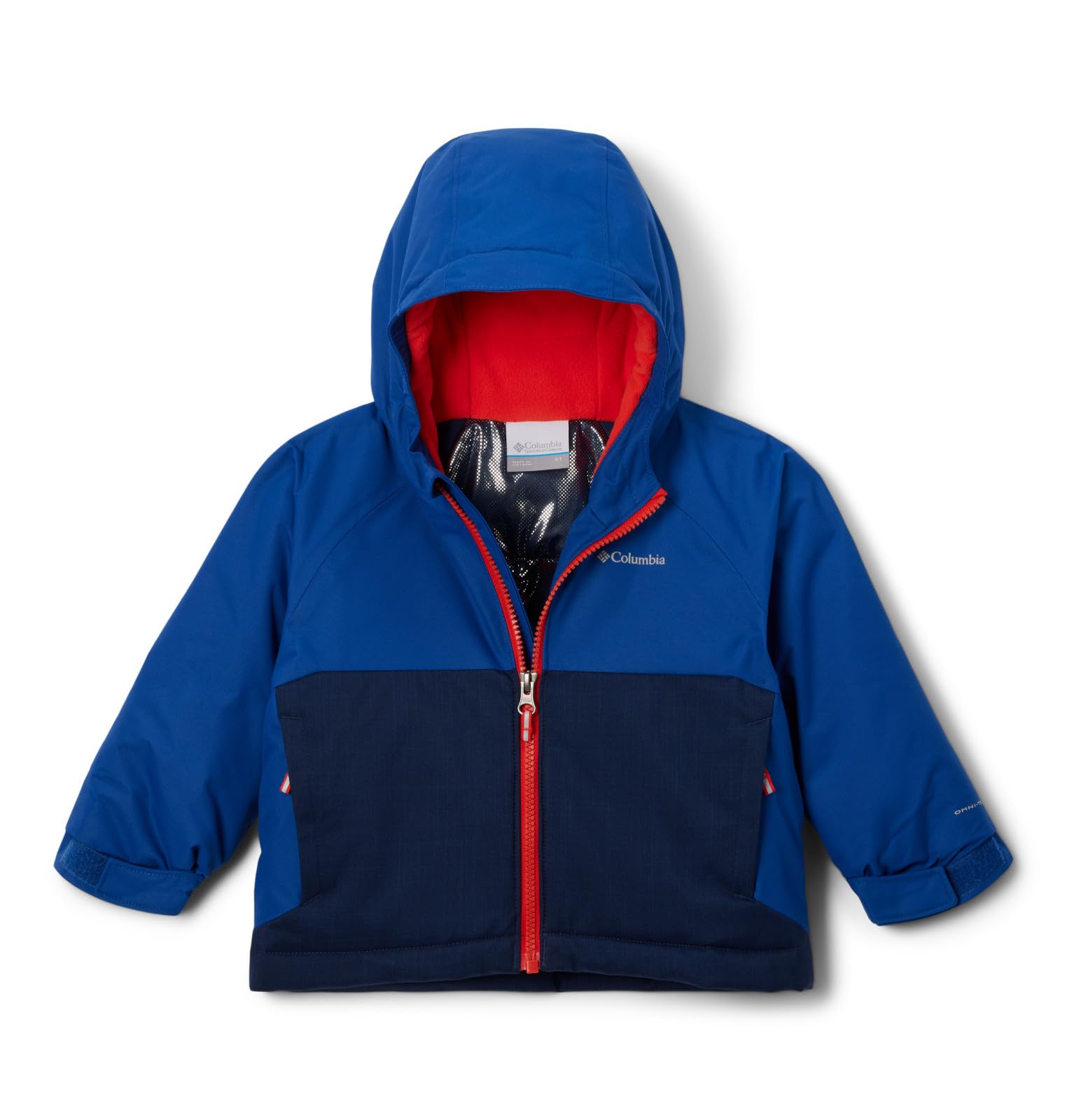 Columbia Youth Boys Alpine Action 3 kurtka, Collegiate Navy Melange/Mountain Blue, 104