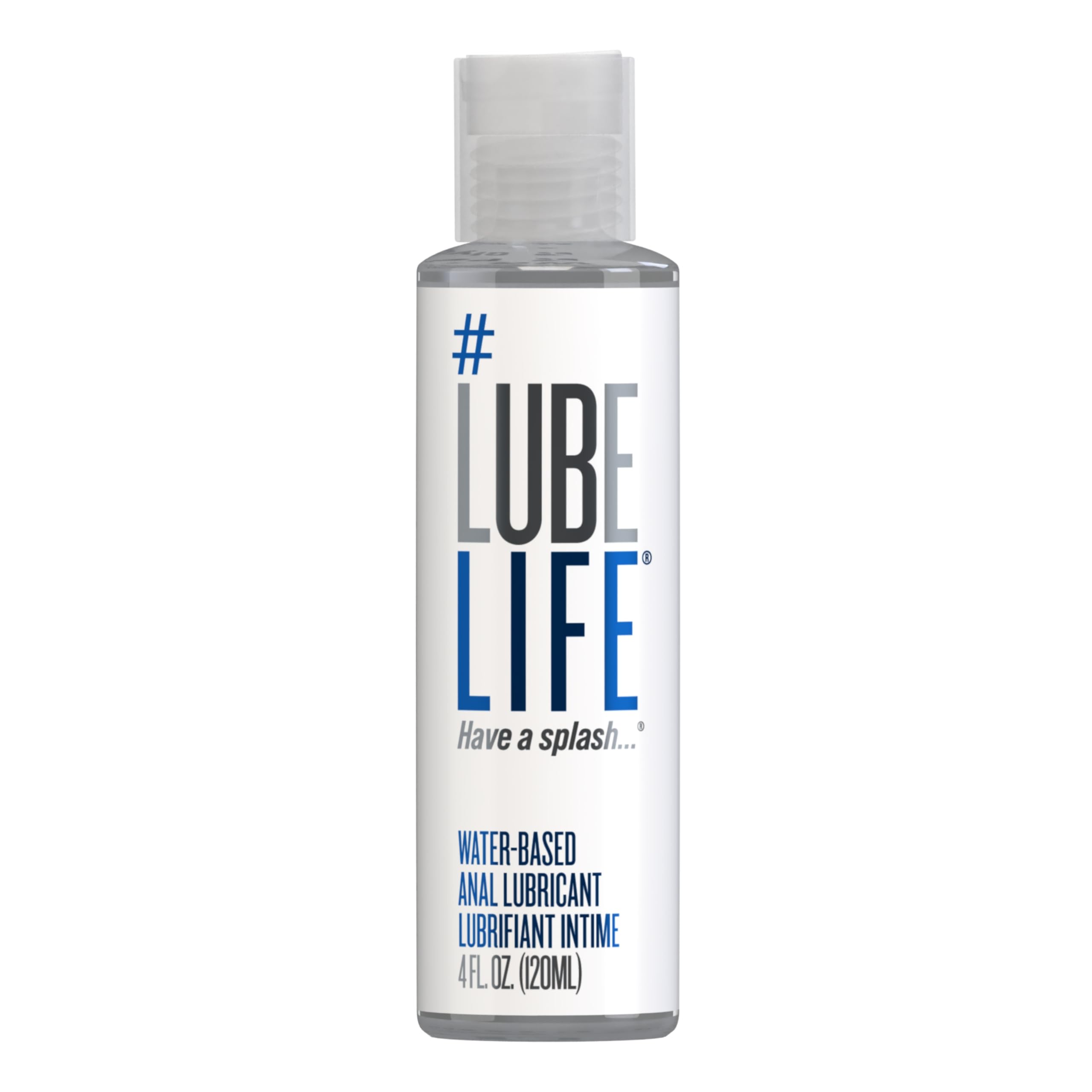 LubeLife Water-Based Anal Lube for Men Women Couples Personal Lubricant Safe for Toy Condom Compatible Water Based Lubricant