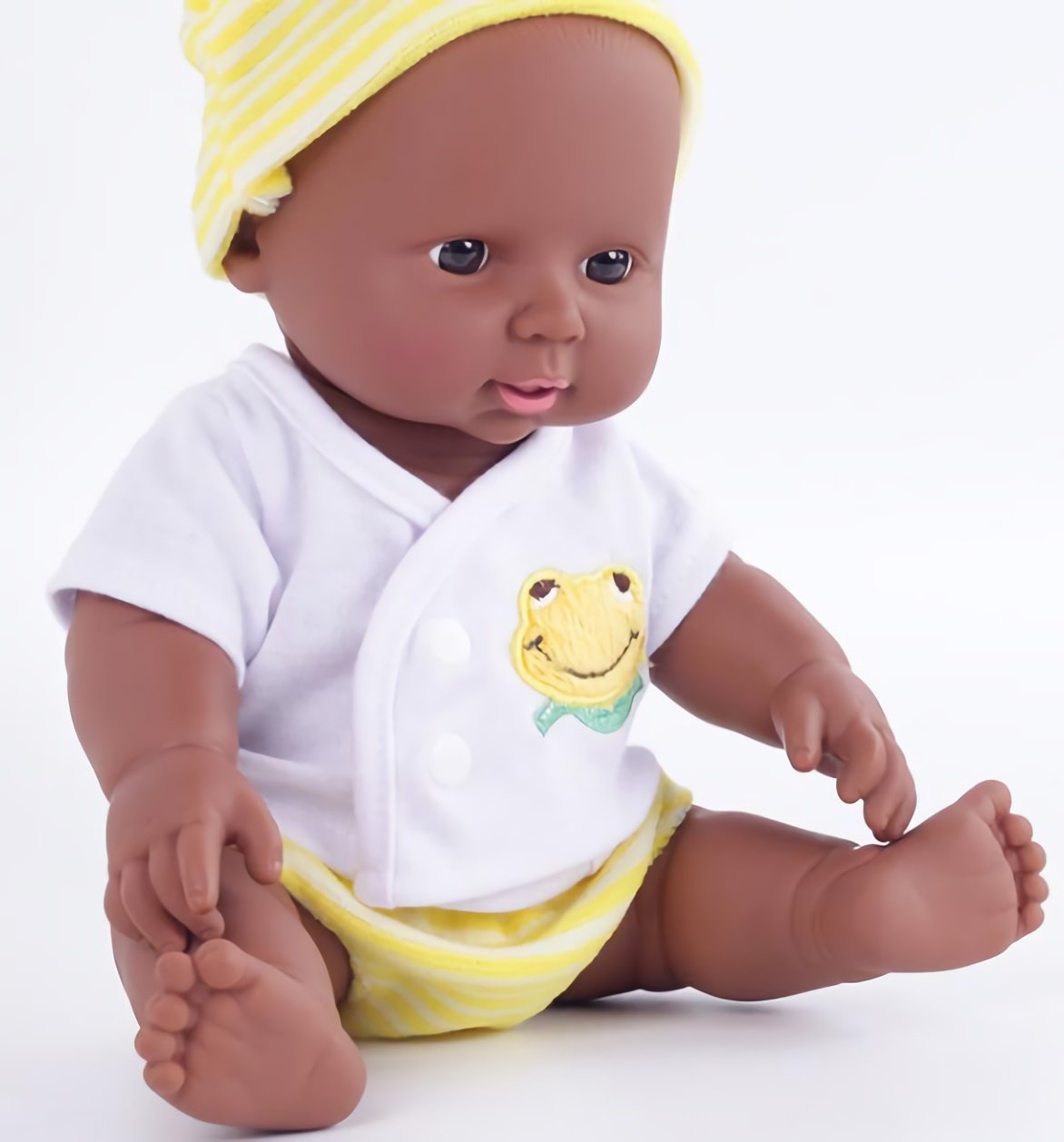 Amazon.co.jp: [エムティーエボコン] 黒人 赤ちゃん 人形 30cm