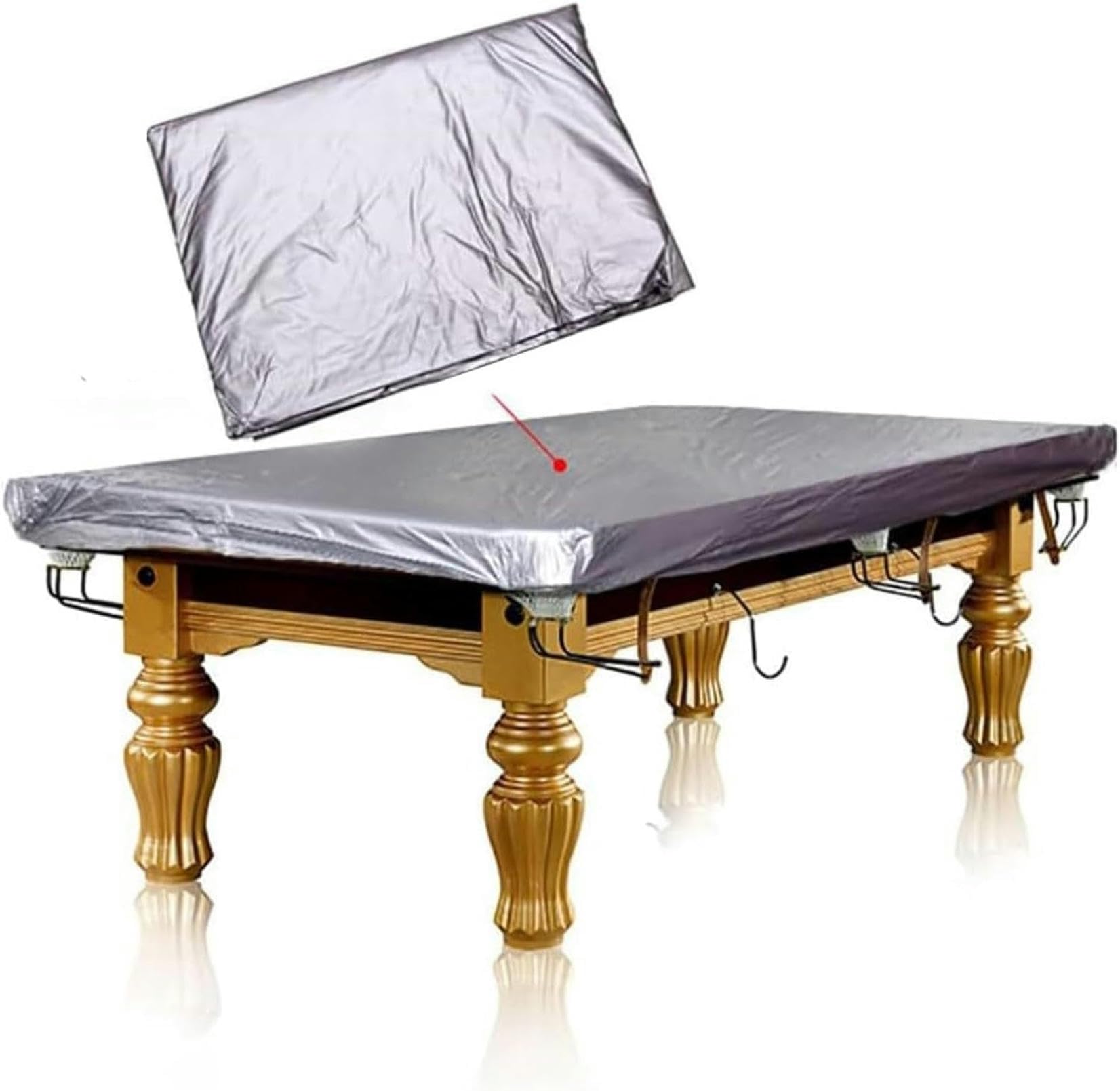 Funda para mesa de billar impermeable que evita manchas y humedad en tu salón