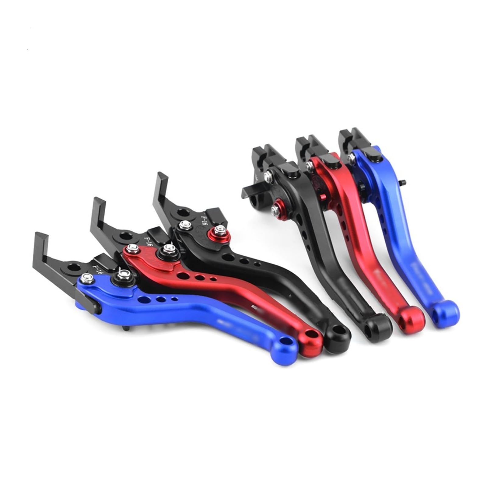 Manetas Freno Embrague Para FZ 09 Para FZ09 Para FZ-09 2014 2015 2016 2017 2018 2019 2020 Logo Palanca De Embrague De Freno Corto Motocicleta Ajustable Palancas Freno y Embrague ( Tamaño : BLACK C )