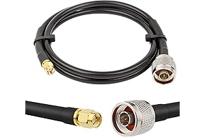 Low-Loss Coax Cable SMA N Cable 3ft for Enhanced Connectivity