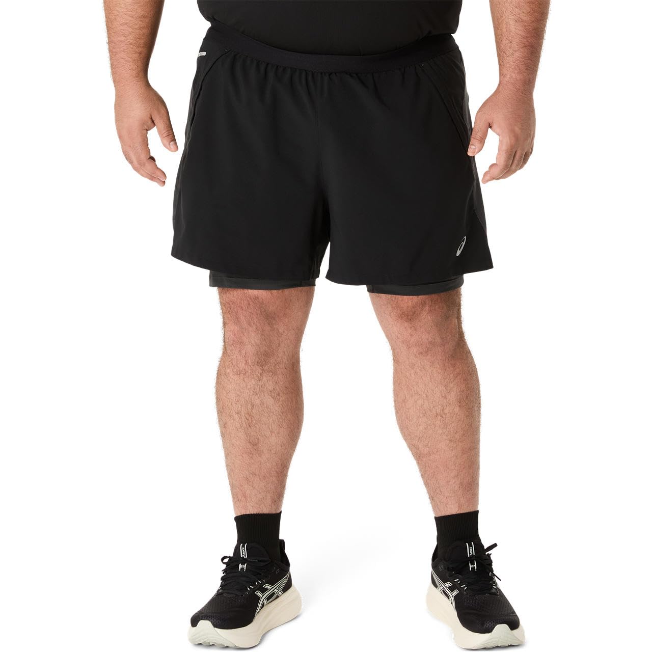 Asics Road 2-in-1 5in Short Herren Laufshorts