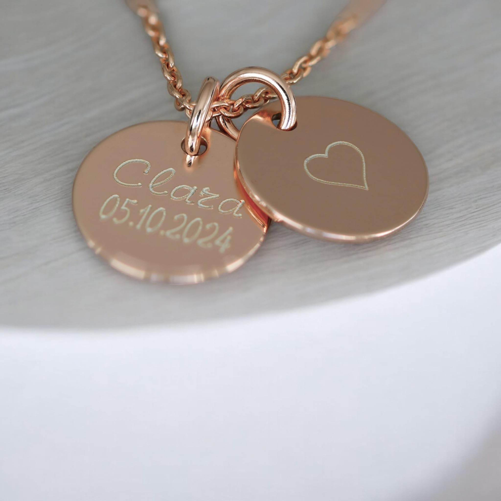 Kamiko Namenskette 925er Sterling Silber Gravurkette, Familienkette, Kindernamen, Geschenk zur Geburt, Personalisierte Kette